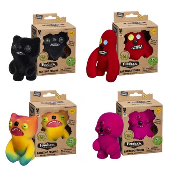 Fuggler Farting Figures Funny Ugly Monster Motion Activated Collectible YOU PICK - Picture 1 of 3